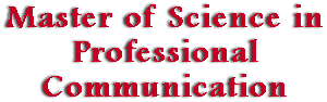 Master of Science Professional Communication
